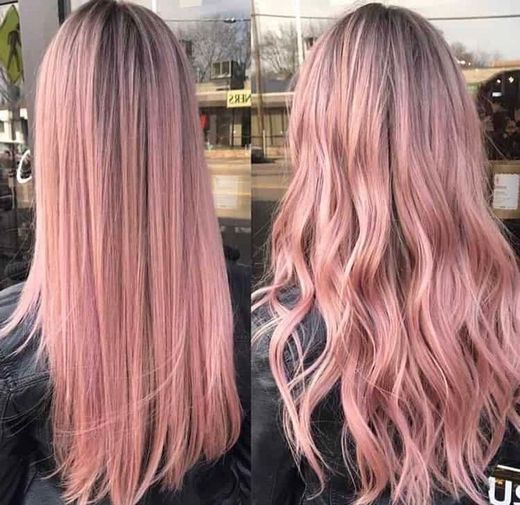 pink hair