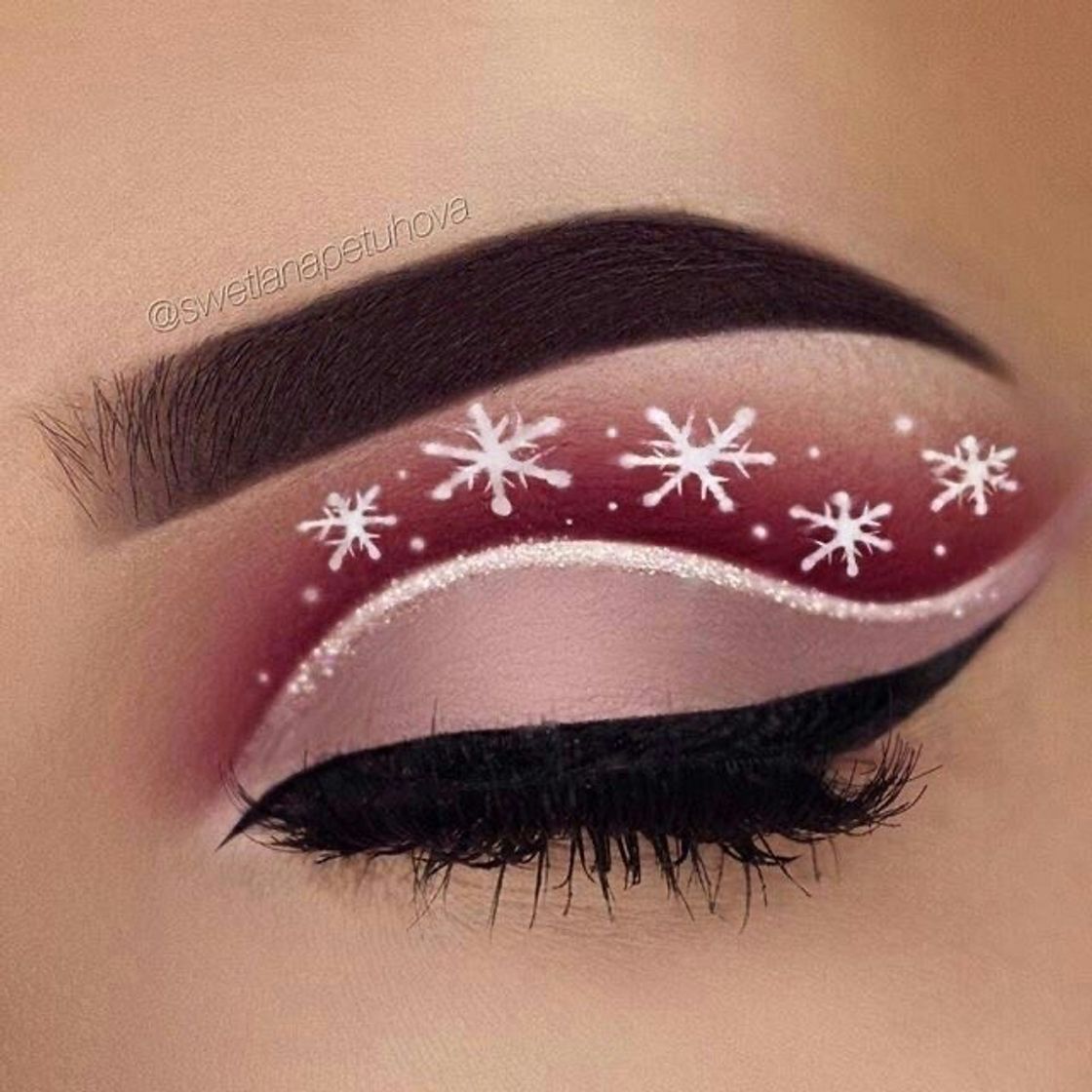 Moda makeup inspiration for christmas 🎄 