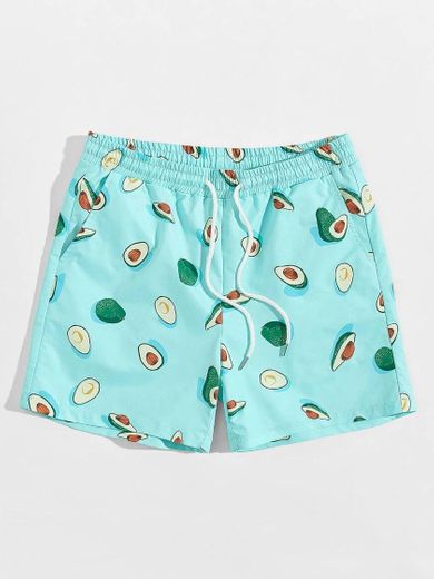 SHORT DE FRUTAS E VEGETAIS 