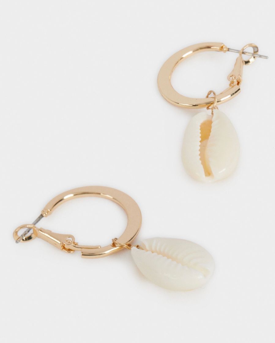Pendientes De Aro Colgante Concha - Dorado - Parfois