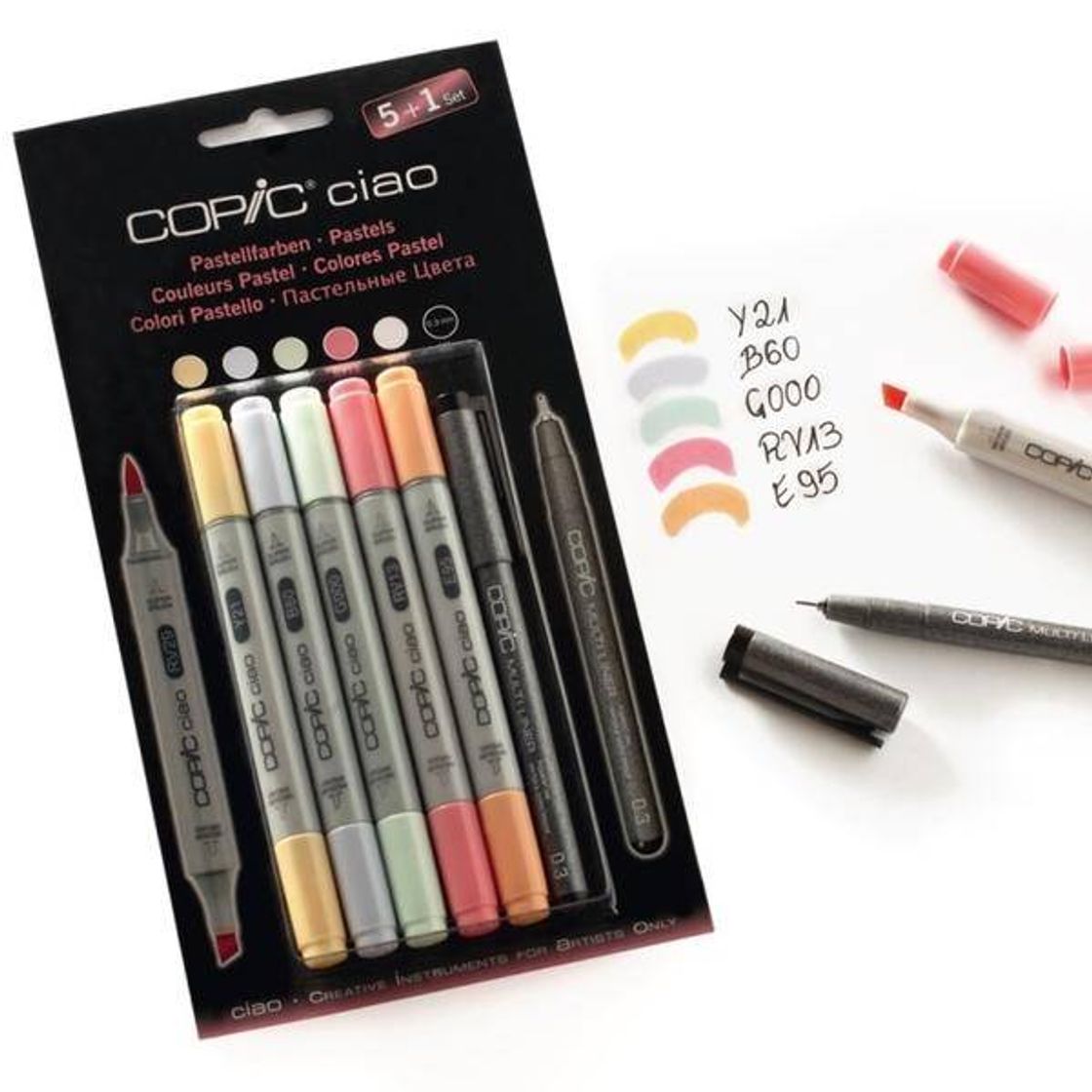 Moda Rotuladores copic ciao pastel