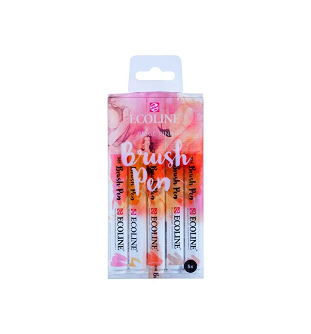 Producto Talens Ecoline 5 brush pens "Beige Pink"