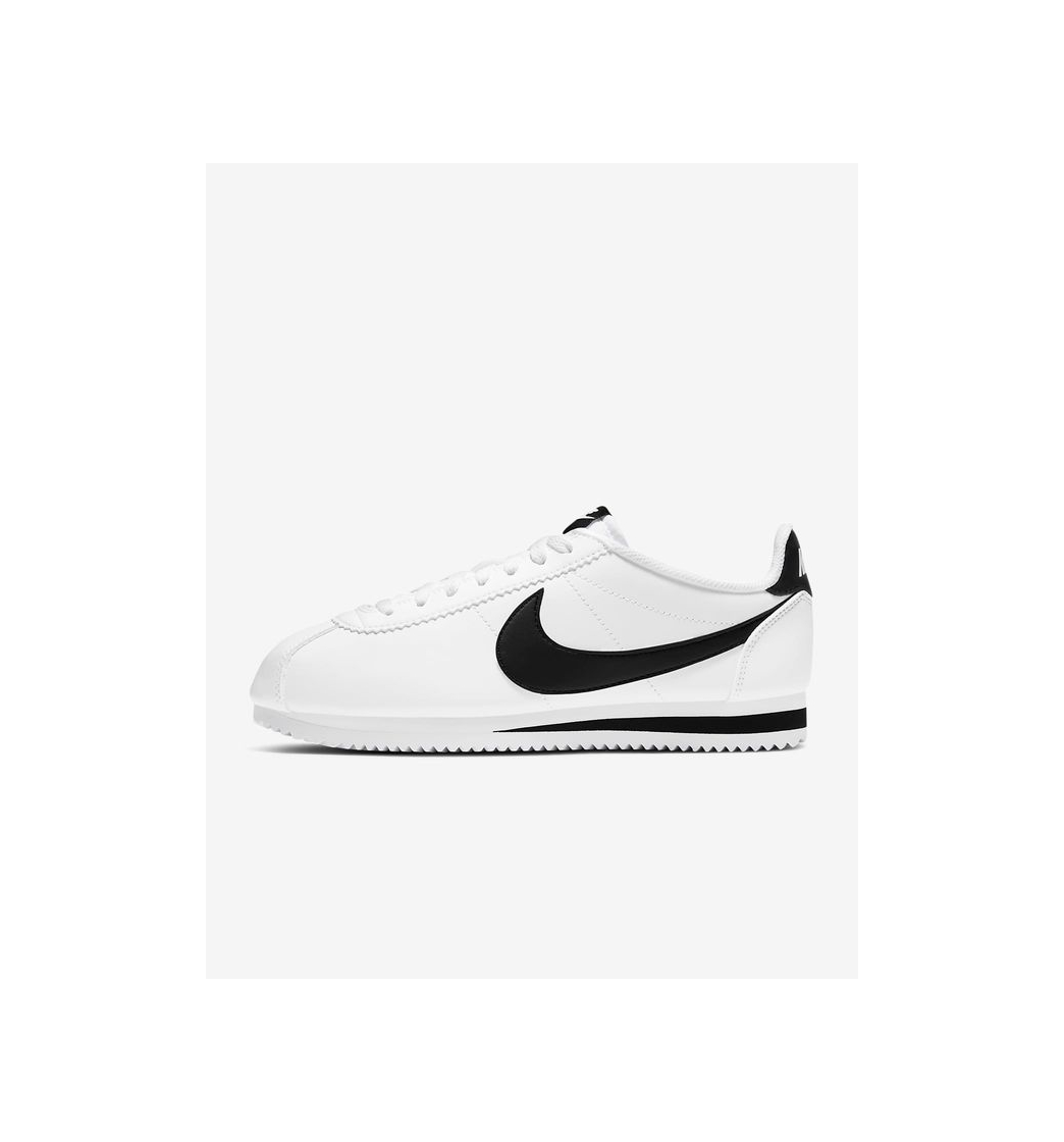 Fashion Nike Wmns Classic Cortez Leather, Zapatillas Mujer, Blanco