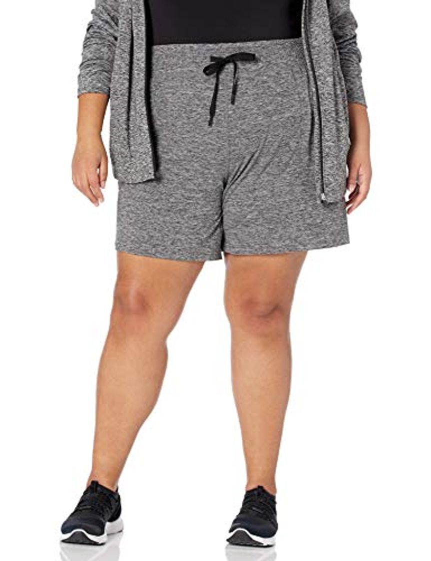 Fashion Amazon Essentials Plus Size Brushed Tech Stretch Short Shorts