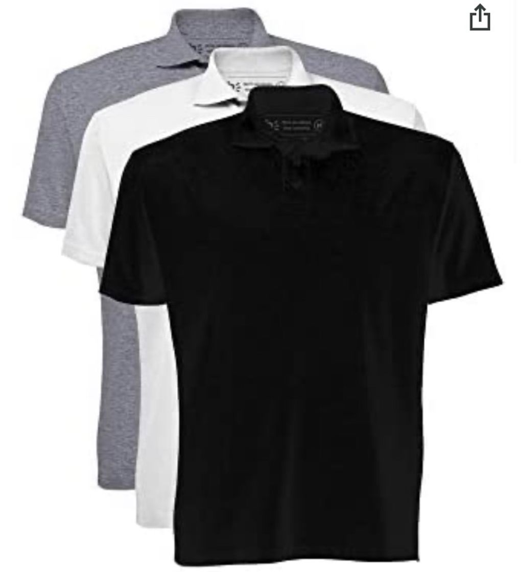 Moda Kit 3 Camisetas Polo, Basicamente, Masculino