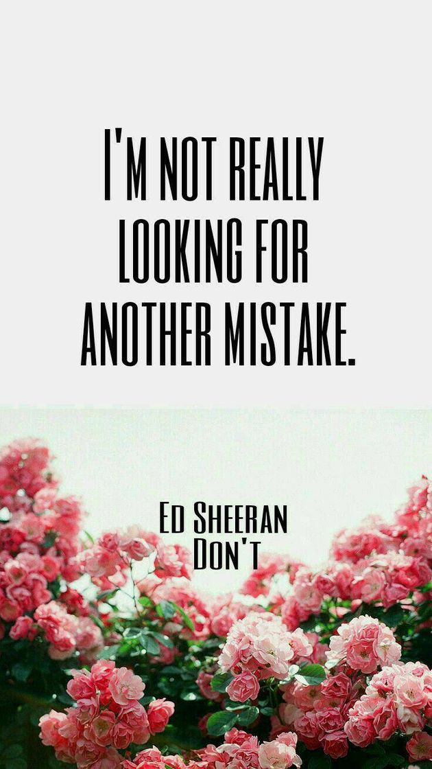 Music Don't - ed sheeran