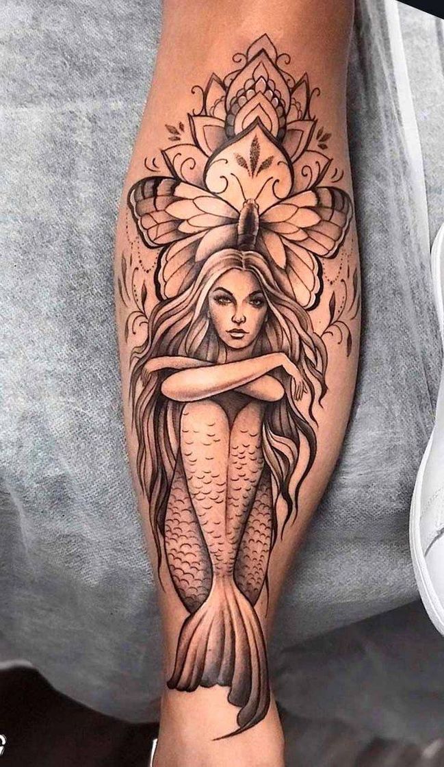 Fashion Tatto na perna feminina pra vc se inspirar 