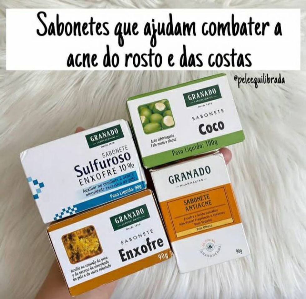 Moda Sabonetes que ajuda combate acne🤗 