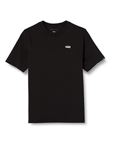 Vans Left Chest tee Boys Camiseta, Negro