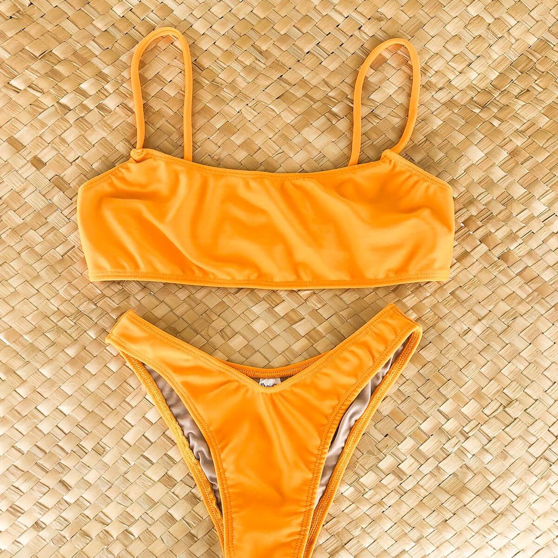 Social Biquíni amarelo