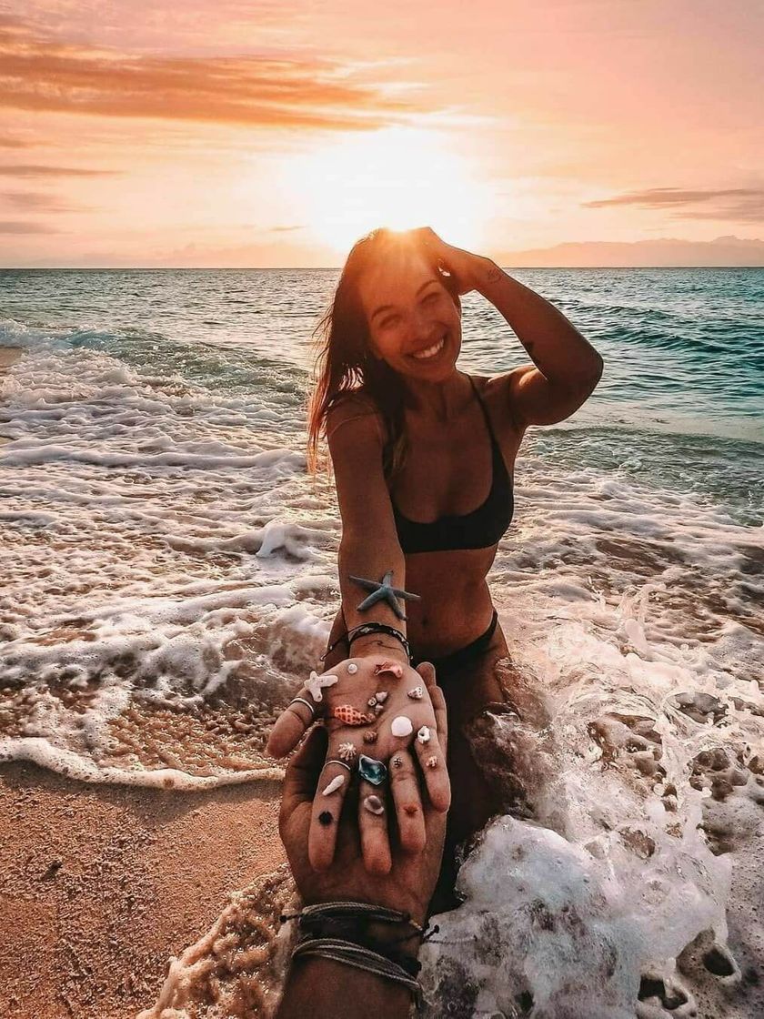 Social Foto na praia