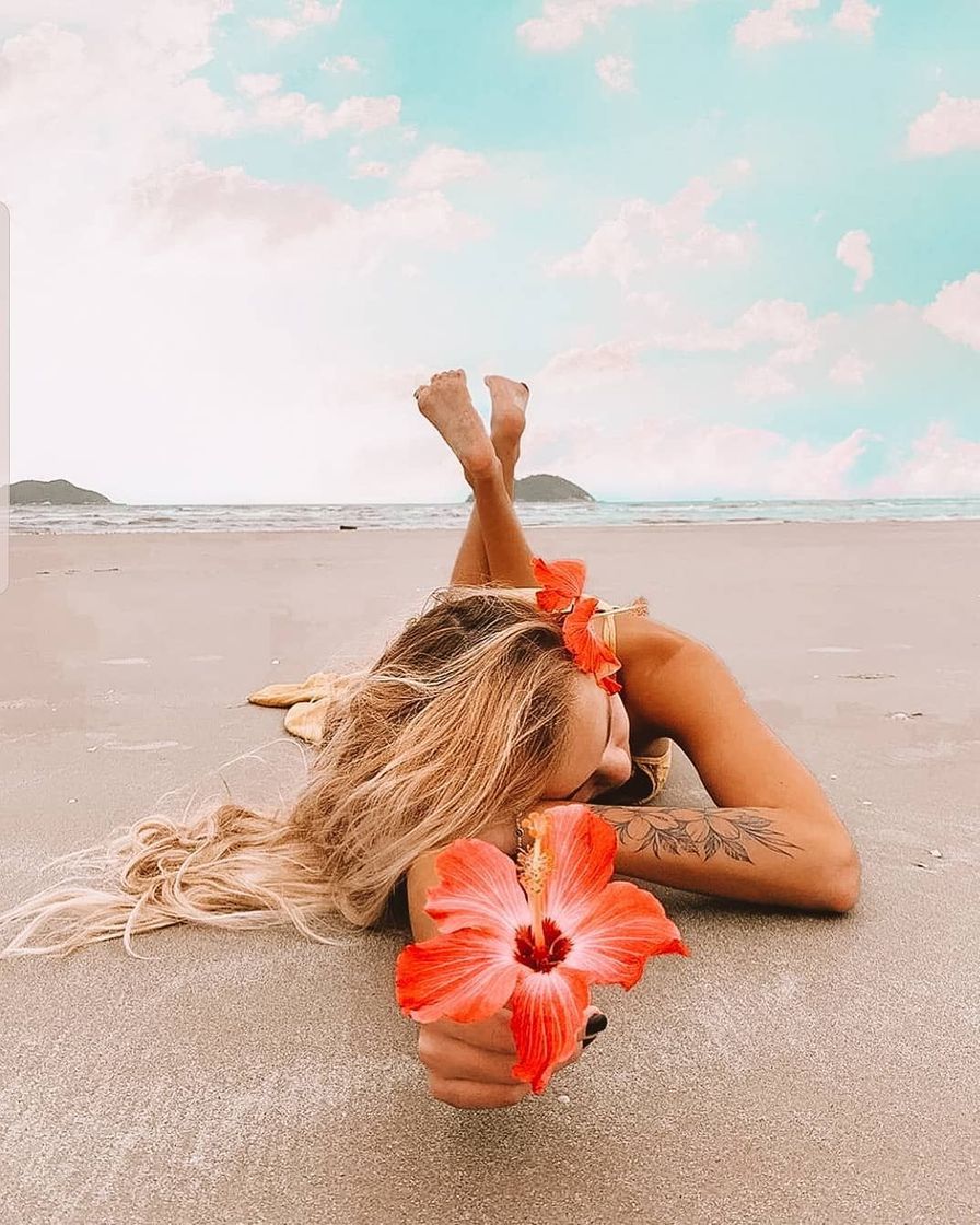 Social Foto na praia