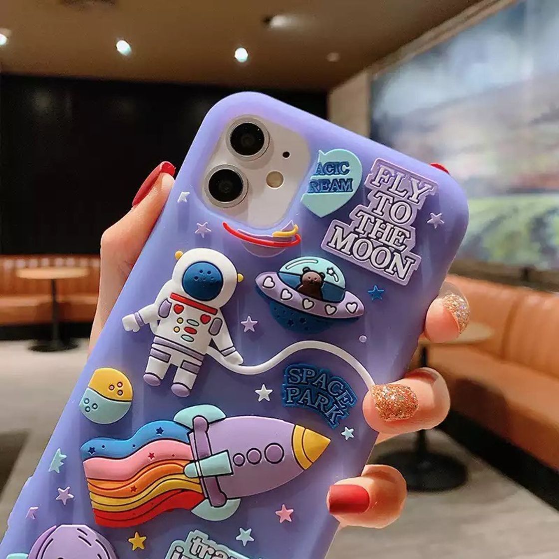 Social Funda iPhone espacio