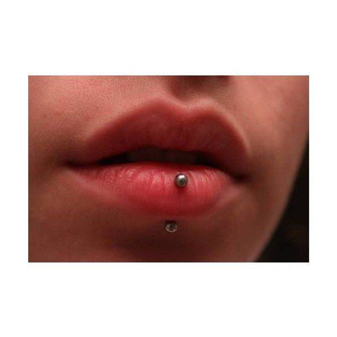 Moda Piercing vertical labret