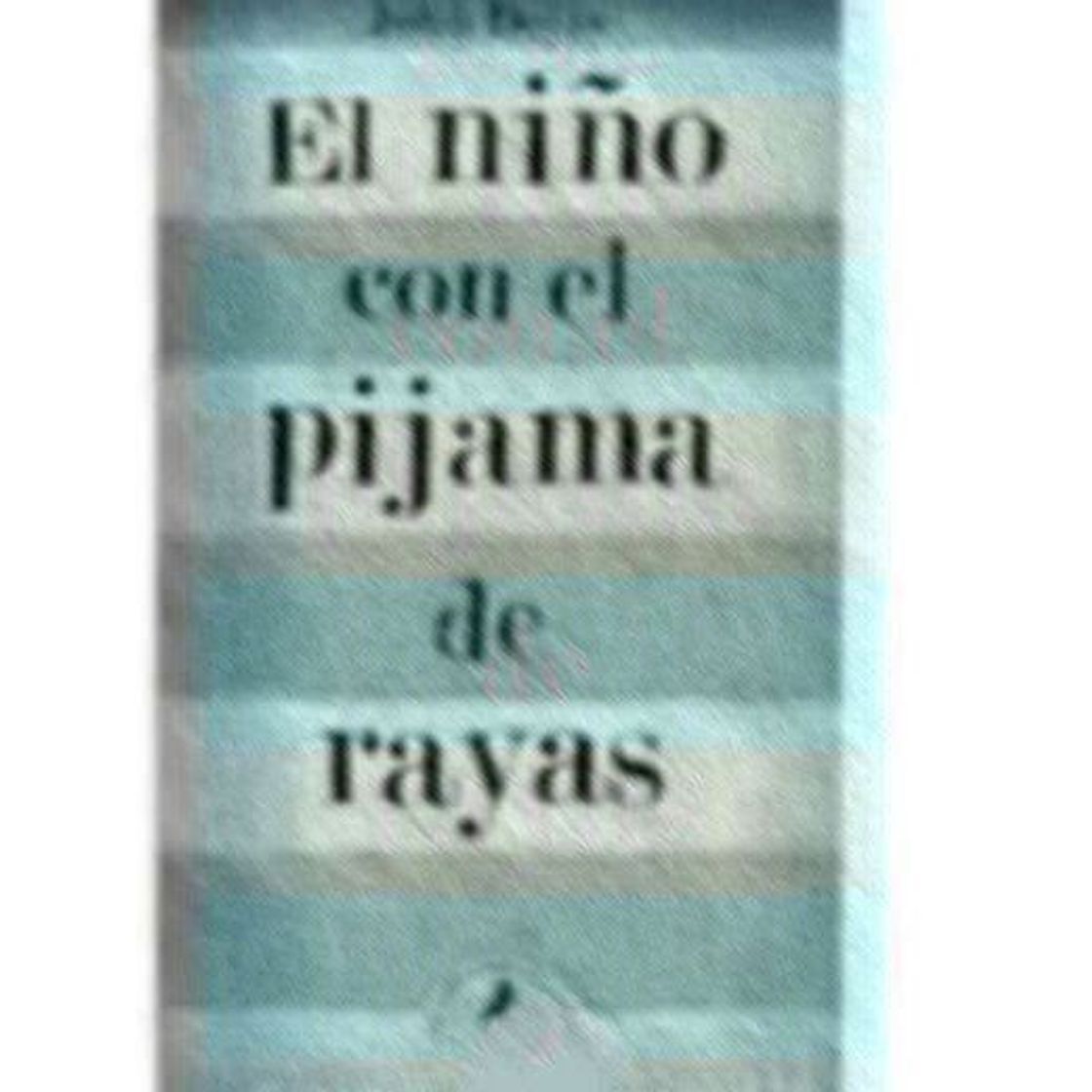 Libro El niño con el pijama de rayas