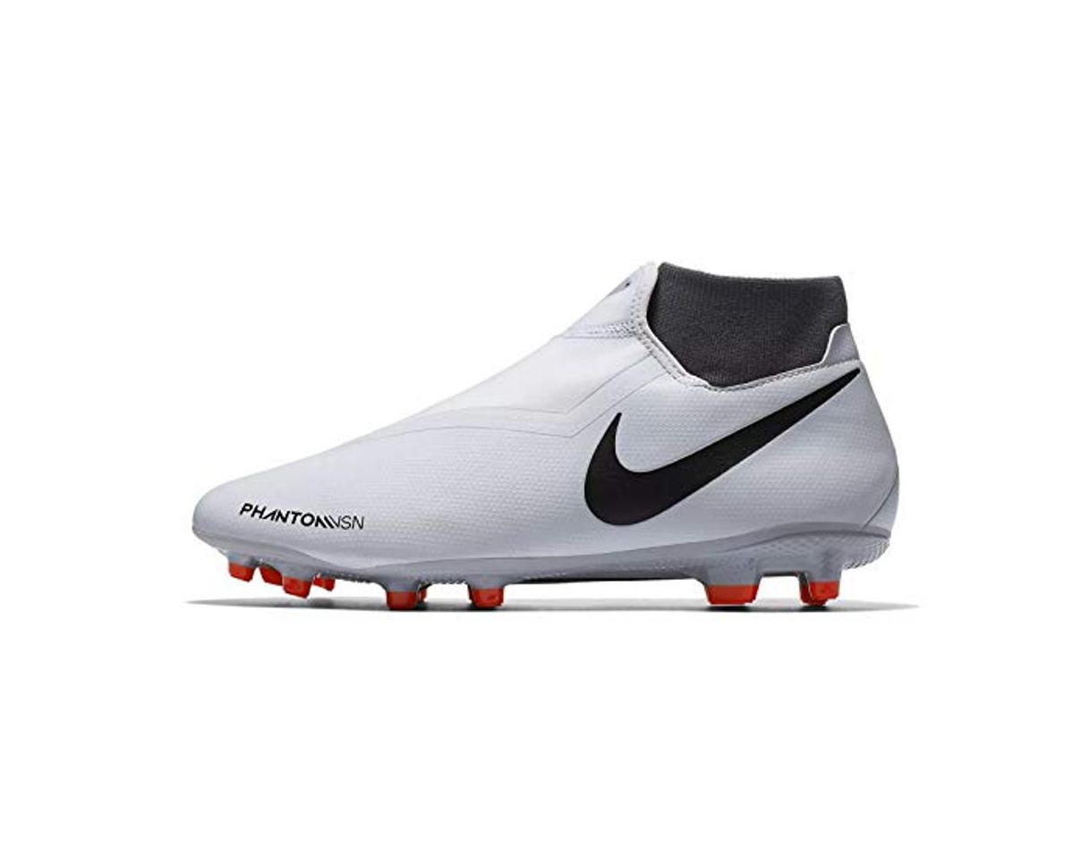 Moda Nike Obra 3 Academy DF MG, Zapatillas de Fútbol Hombre, Gris