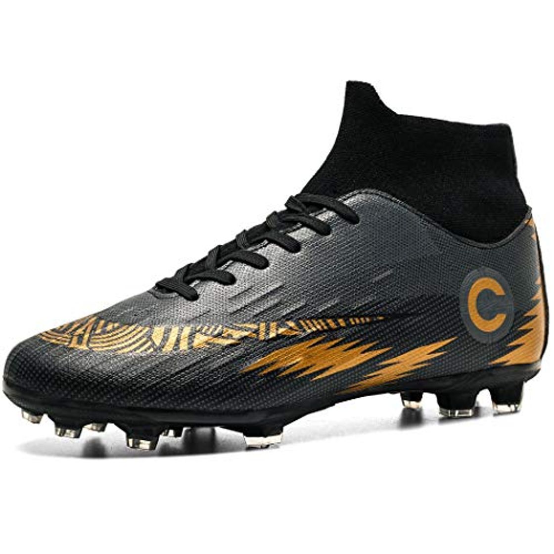 Moda Donbest Botas de Fútbol para Hombre Spike Zapatos de fútbol Profesionales Aire Libre Calzado de Fútbol Atletismo Zapatillas de Fútbol