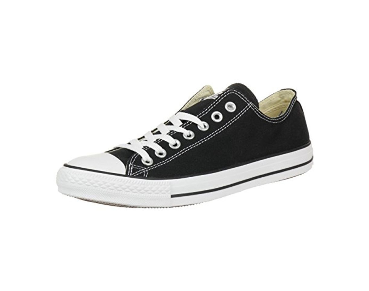 Fashion Converse All Star Ox Canvas Zapatillas Negras-UK 8