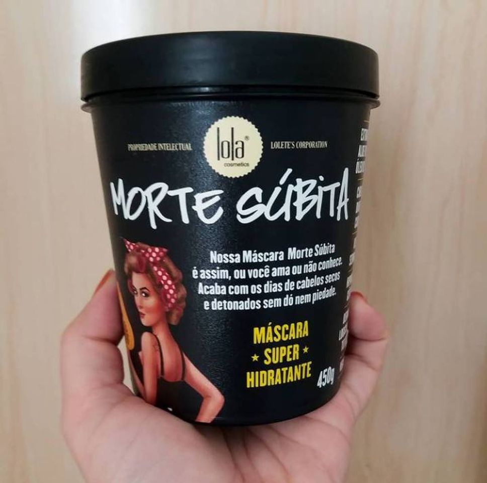 Fashion Máscara Super Hidratante Morte Súbita, Lola Cosmetics, 450g