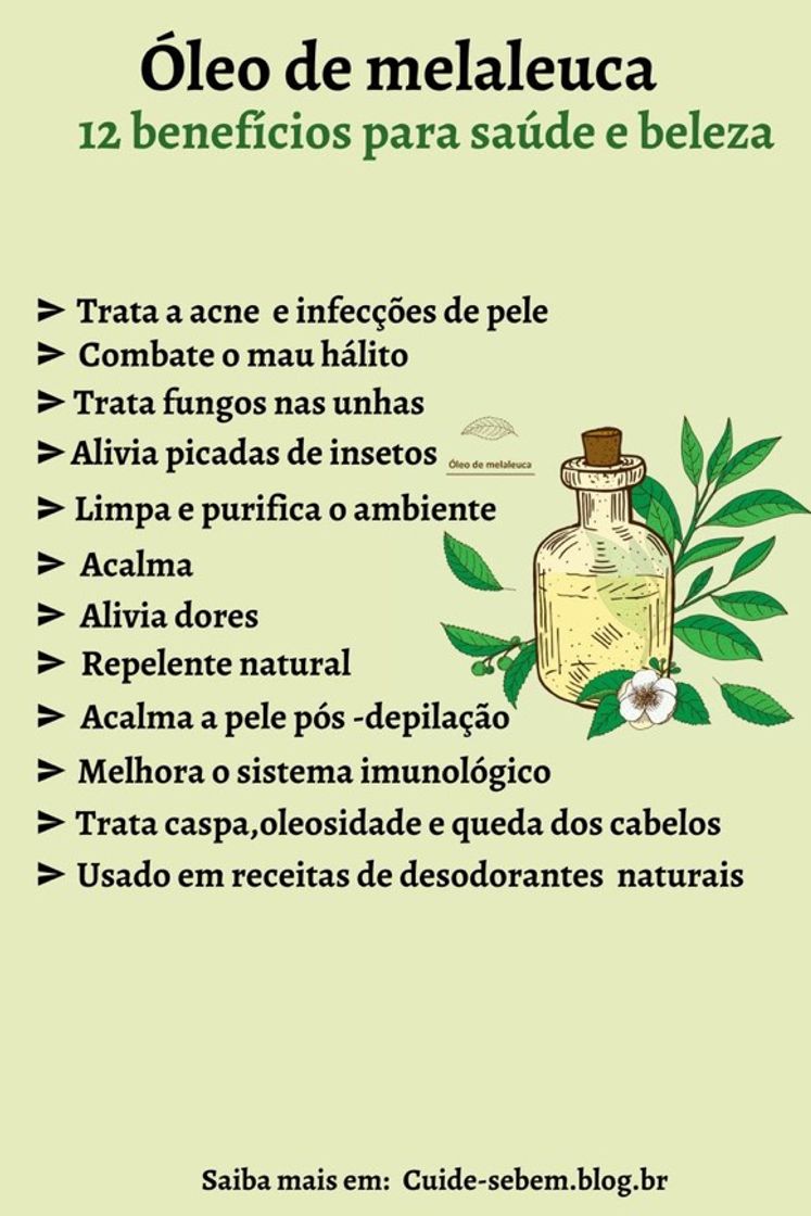 Productos Oleo vegetal de malaleuca