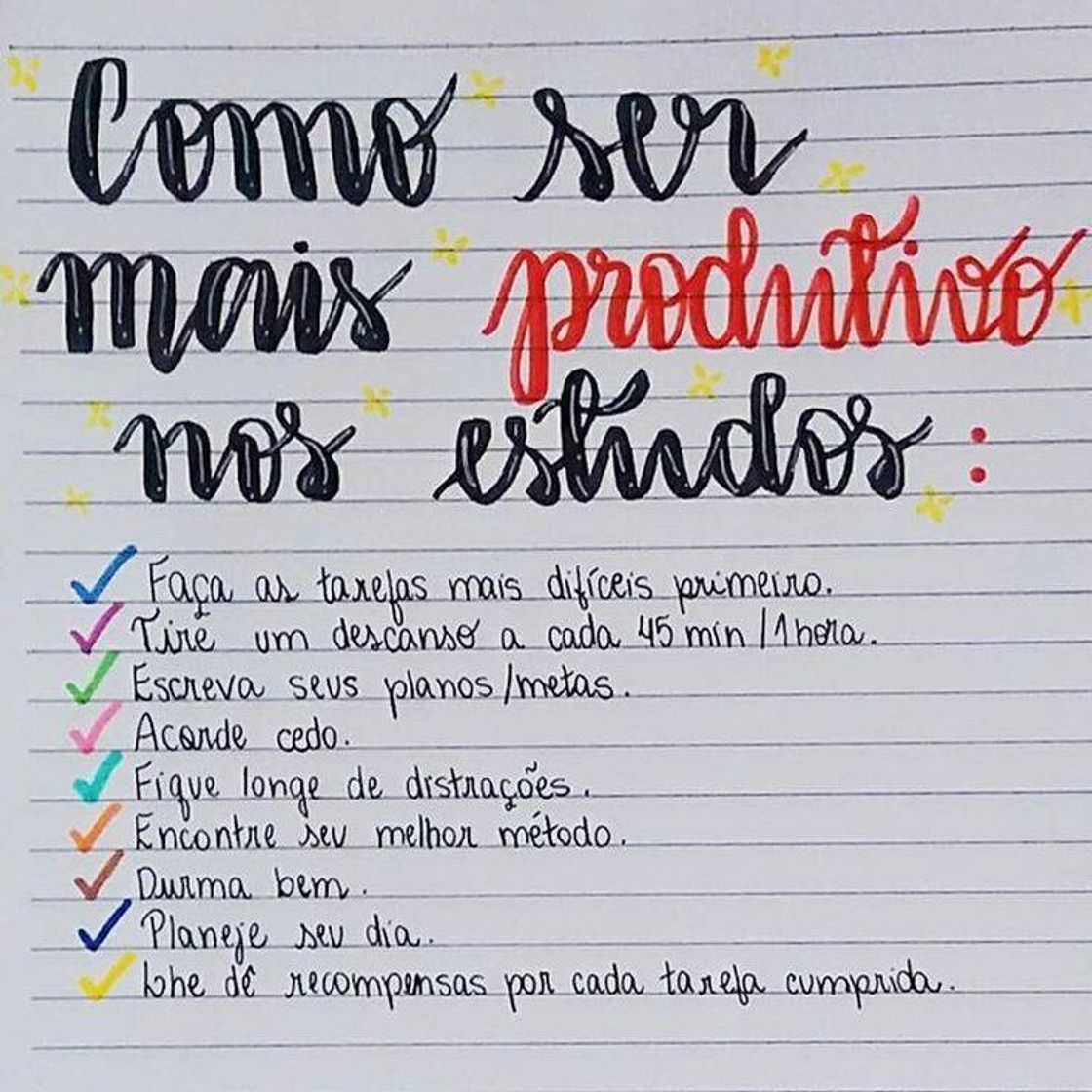 Fashion Dicas de estudos 📚🎒