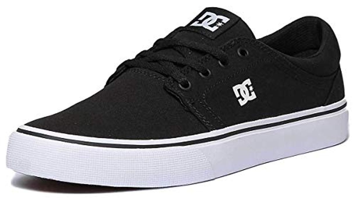 Fashion DC Trase TX M, Zapatillas de Skateboard para Hombre, Negro