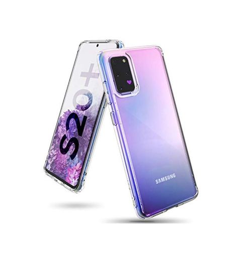 Ringke Fusion Diseñado para Funda Samsung Galaxy S20 Plus, Transparente al Dorso