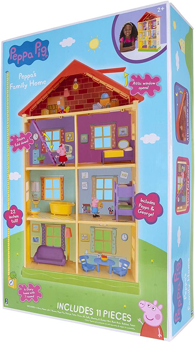 Product Peppa Pig PEP0757 Casa de ensueño de Peppa Pig con 2 Figuras