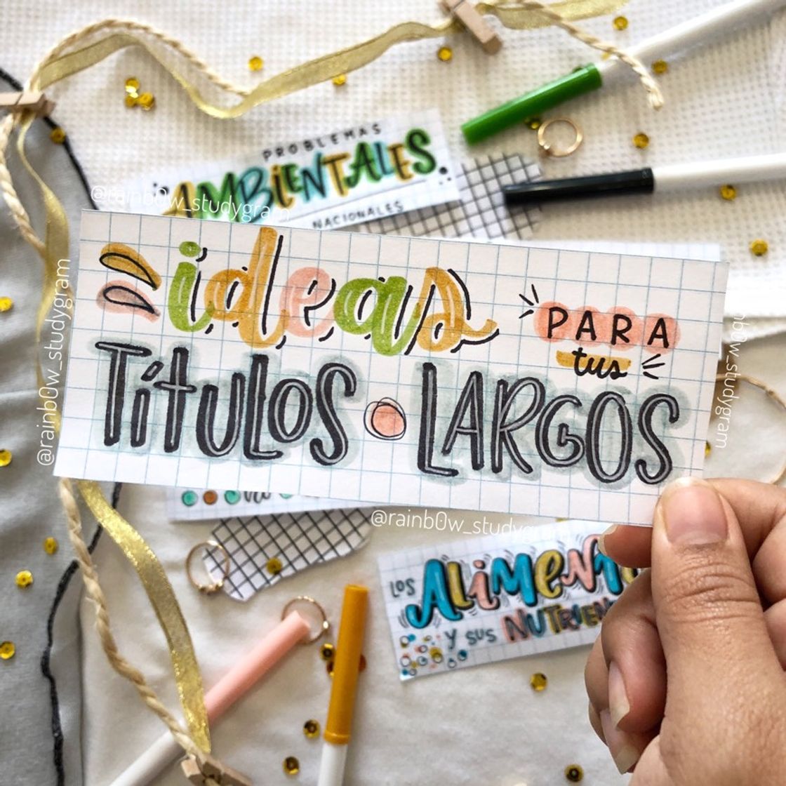 Social Ideas para tus títulos largos ✨