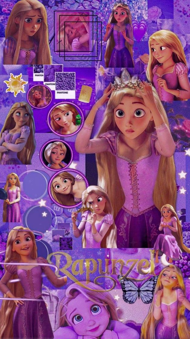 Social Wallpaper do filme 'Enrolados' 🏵️