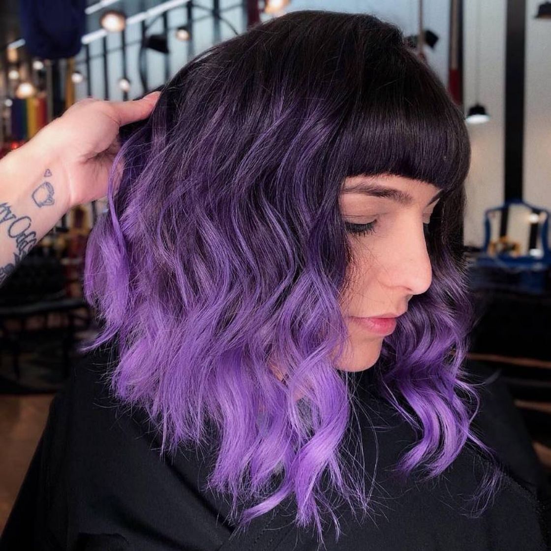 Fashion Idéias cabelo roxo 💜