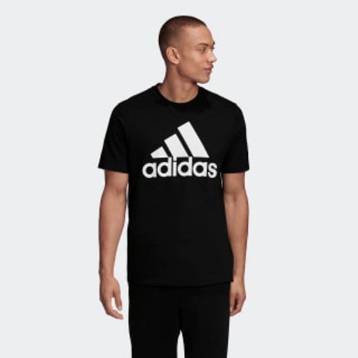 adidas Most Haves Badge of Sports TS M Camiseta, Hombre, Gris