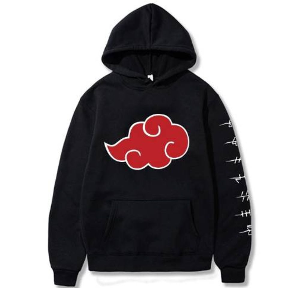 Moda Moletom com capuz da akatsuki 