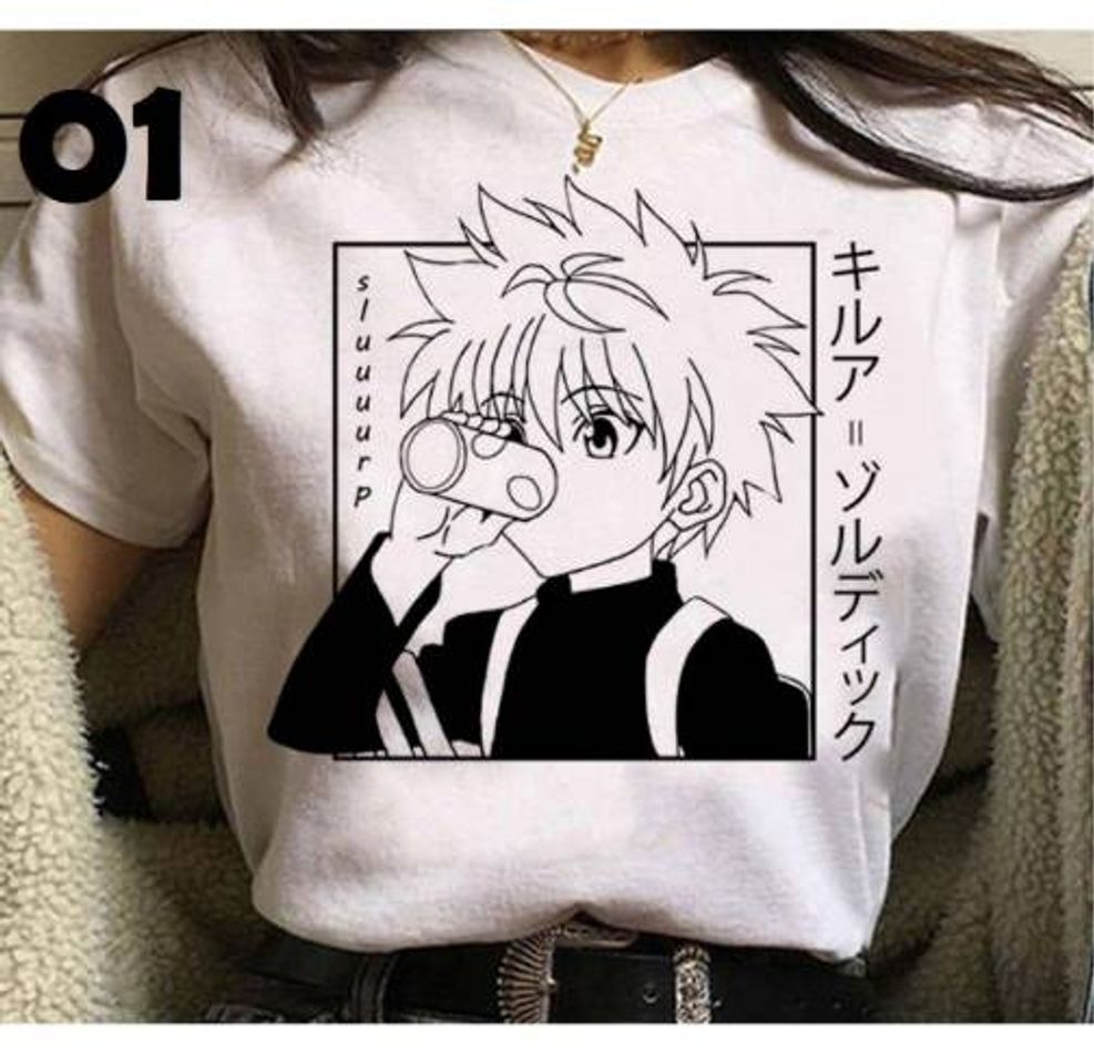 Moda Camiseta do killua 