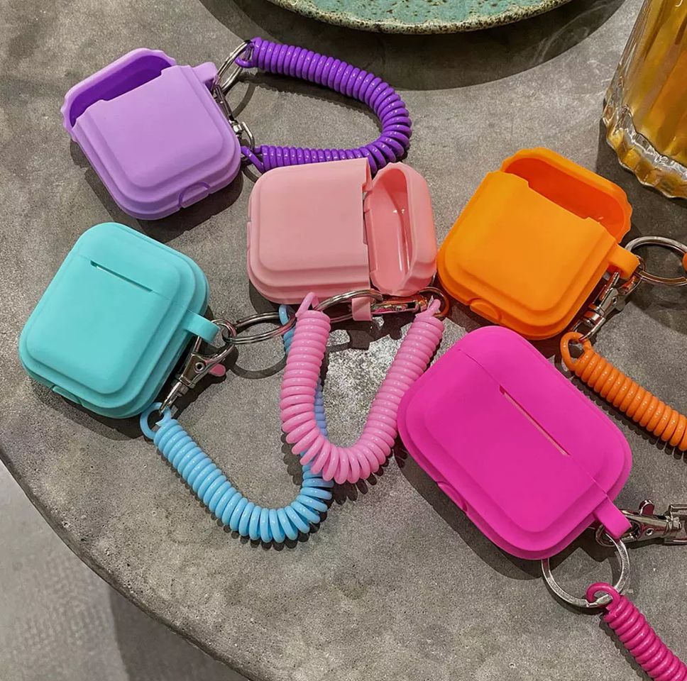 Social Funda protectora de silicona para Airpods 1/2/3