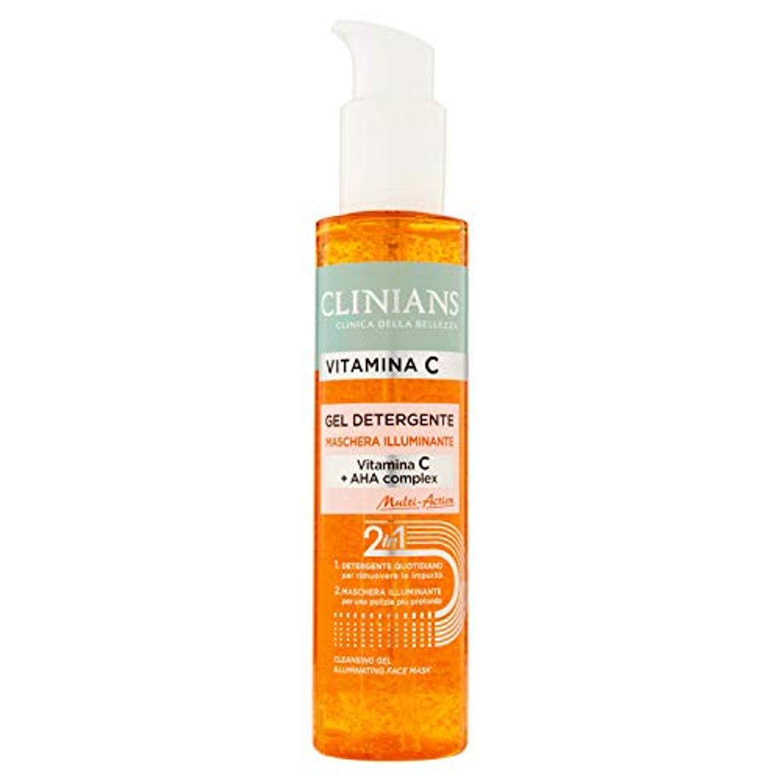 Place CLINIANS ANTIPOLLUTION gel limpiador iluminador para todos los tipos de piel