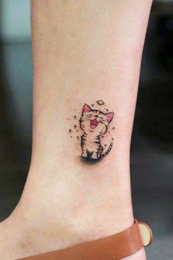 A cat tattoos 🐈❤