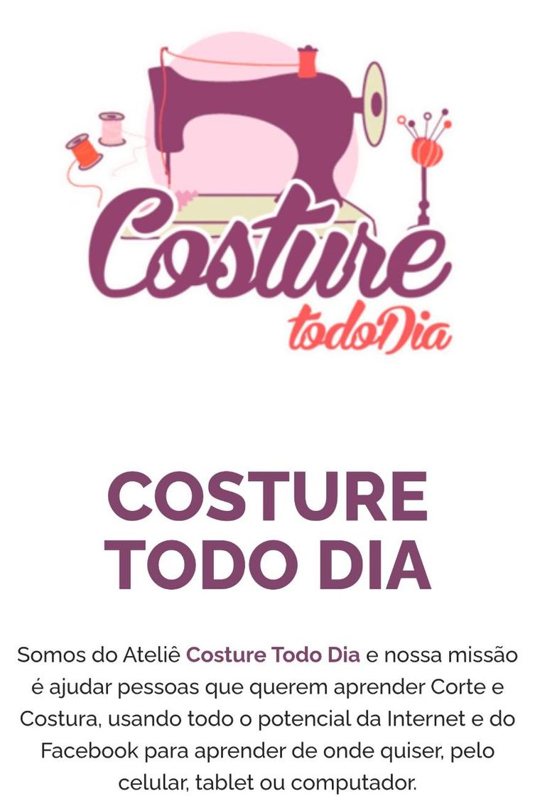 Fashion Curso corte costura 