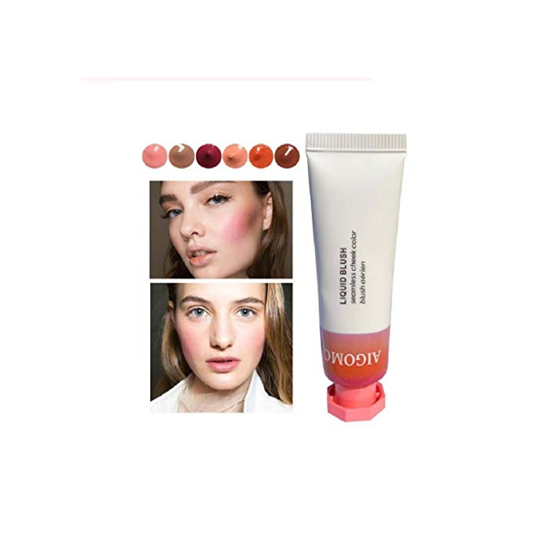 Products yyxxzqw Crema orgánica Natural para Labios, Tinte, Rubor en Crema, CREA mejillas