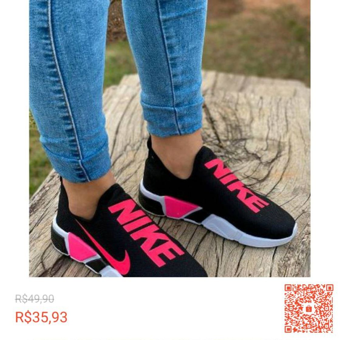 Fashion Confira Tênis Feminino Nike Meia Leve Confortavel Dia a Dia 