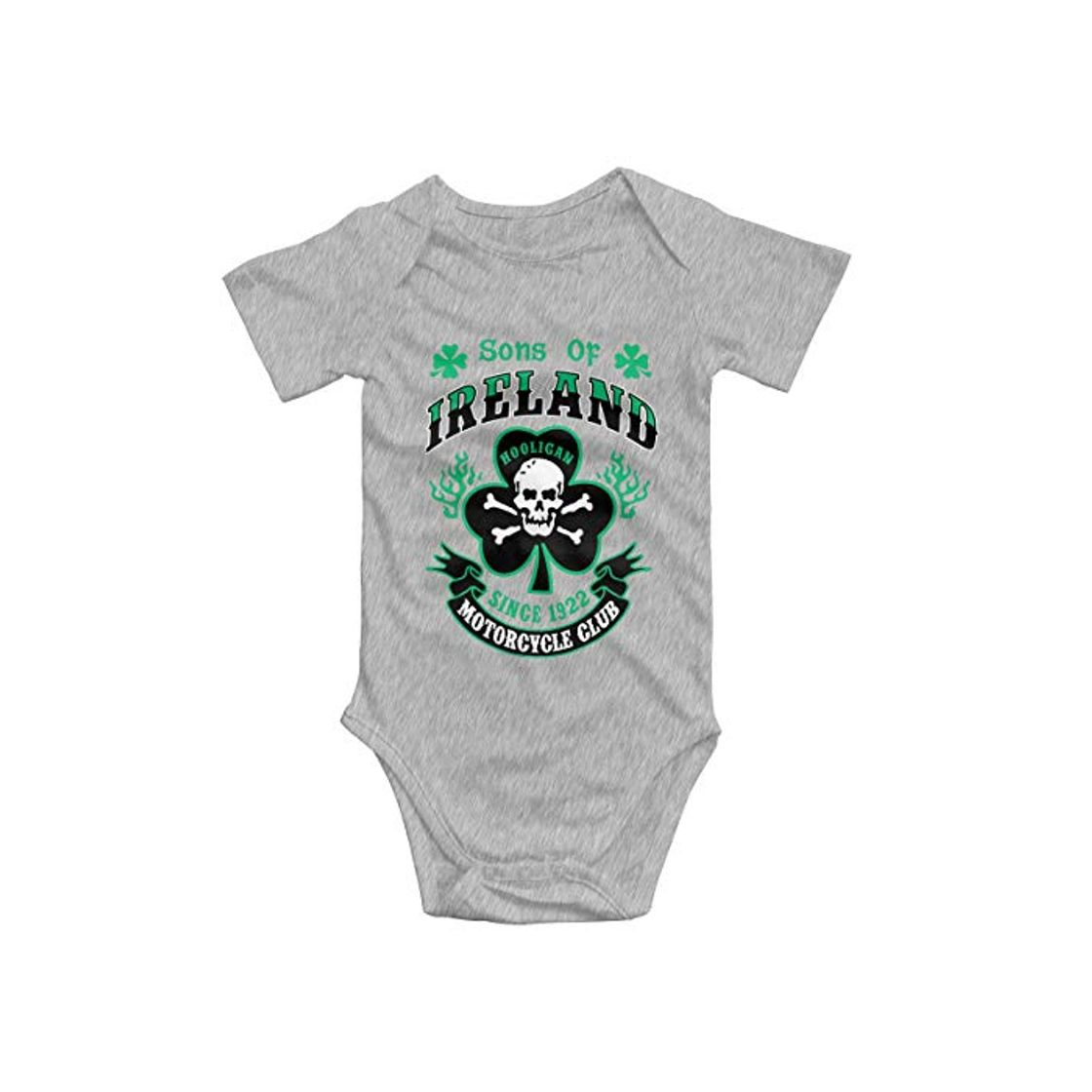 Fashion Jigsaw Sons of Ireland Hooligans Motorcycle Club Irish Baby Onesies Unisex Baby's