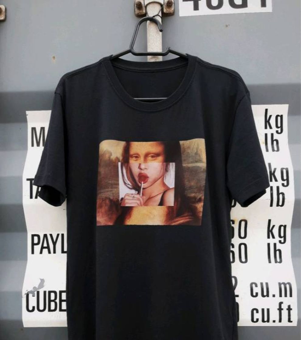 Fashion Camiseta Monalisa