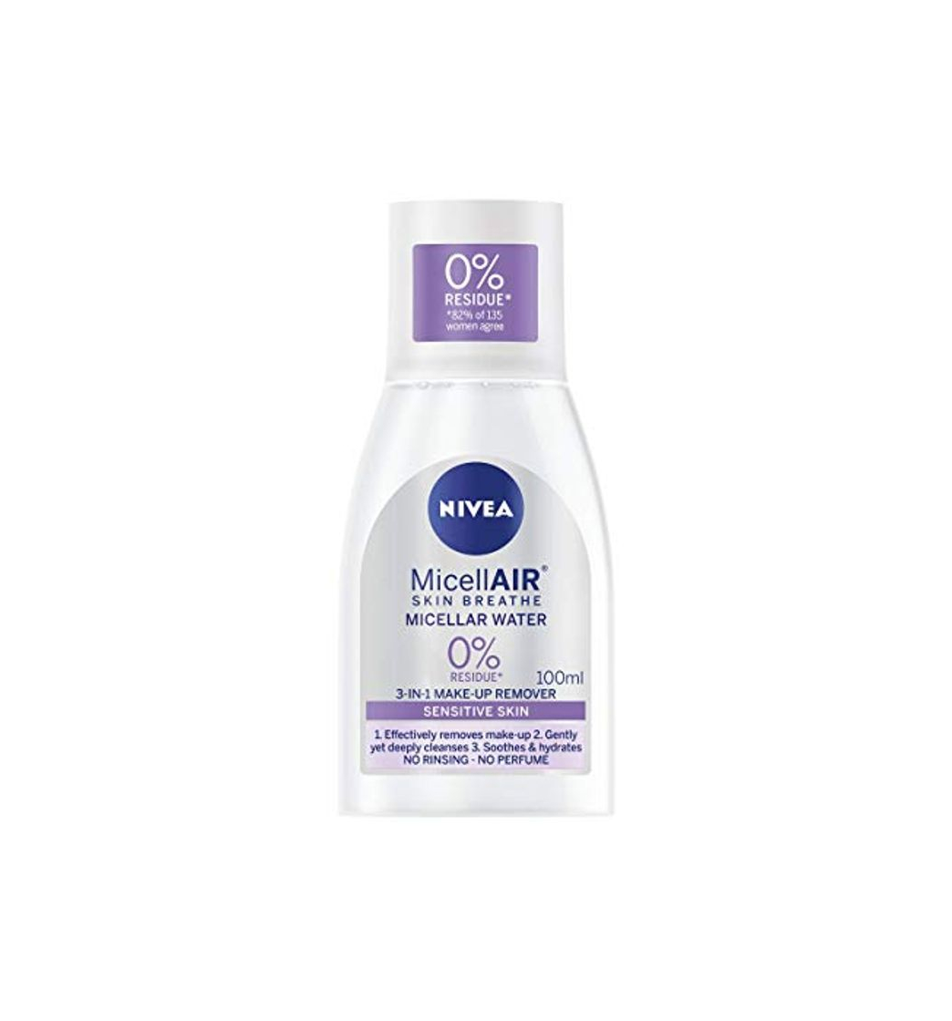 Belleza NIVEA MicellAIR Skin Breathe Micellar Water 3 en 1 Sensitive Maquillaje