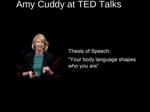Amy Cuddy: Your body language may shape who you are | TED Talk