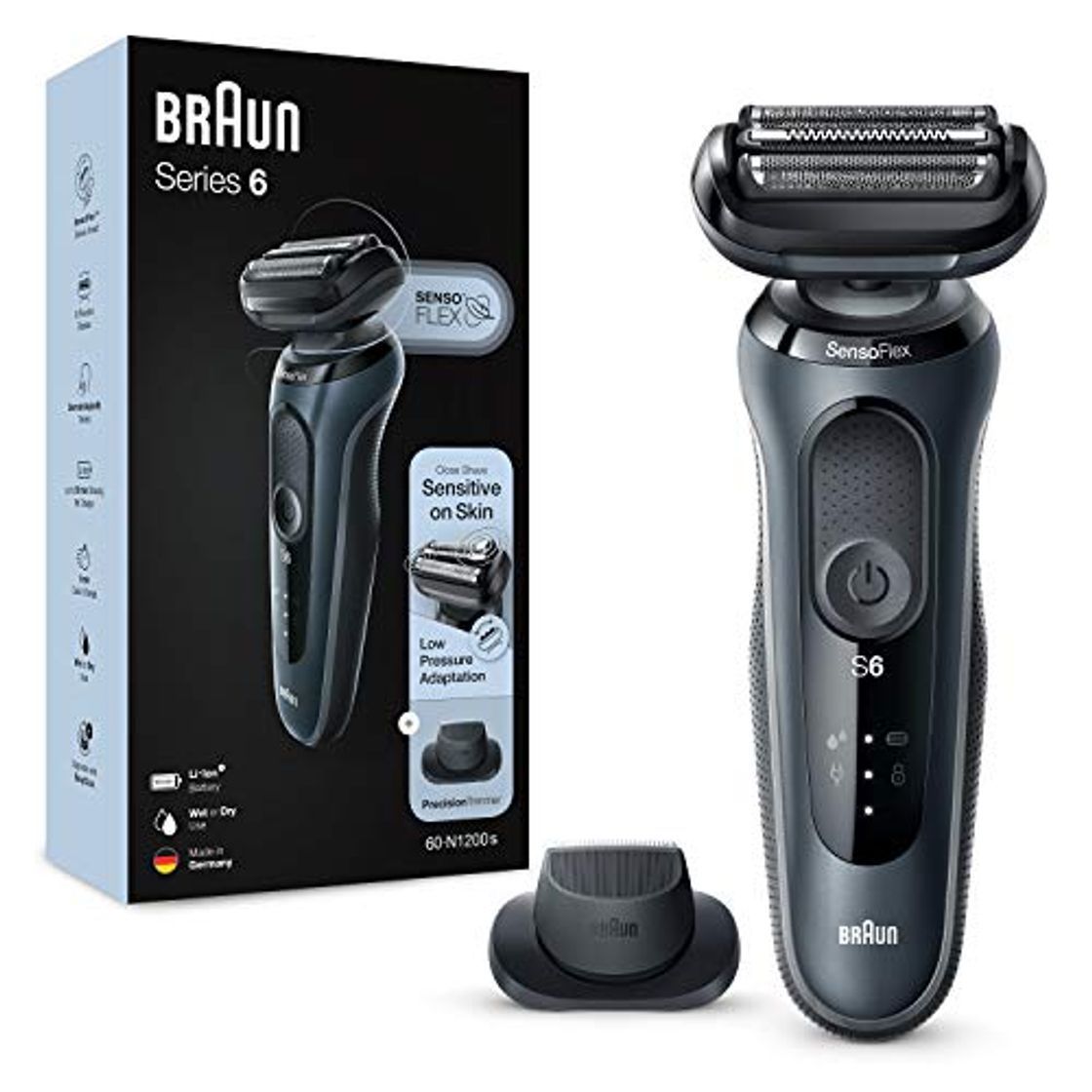 Productos Braun Series 6 60-N1200s Afeitadora Eléctrica