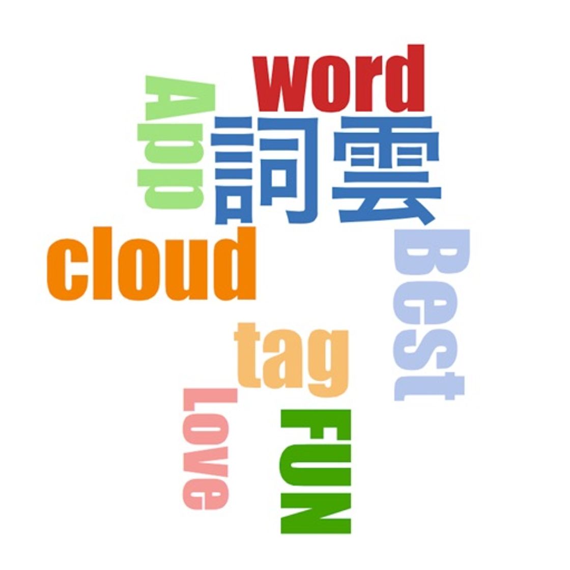 App Word Cloud - Create Custom Text Collages