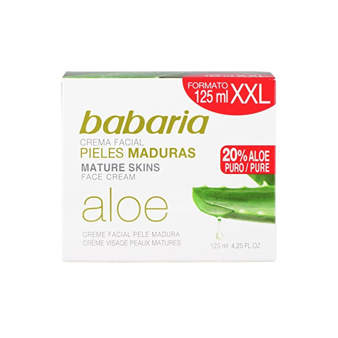 Belleza Babaria Crema Facial Nutritiva Aloe Vera