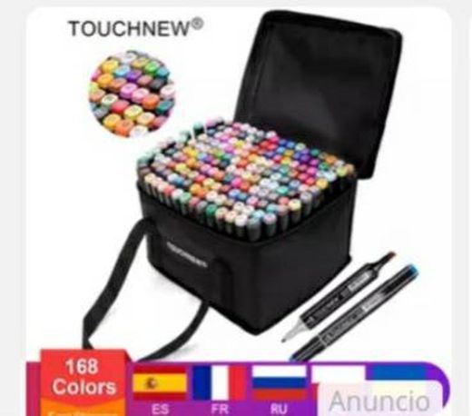 TOUCHNEW Permanent Markers Alcohol Ink Markers Brush Dual ...