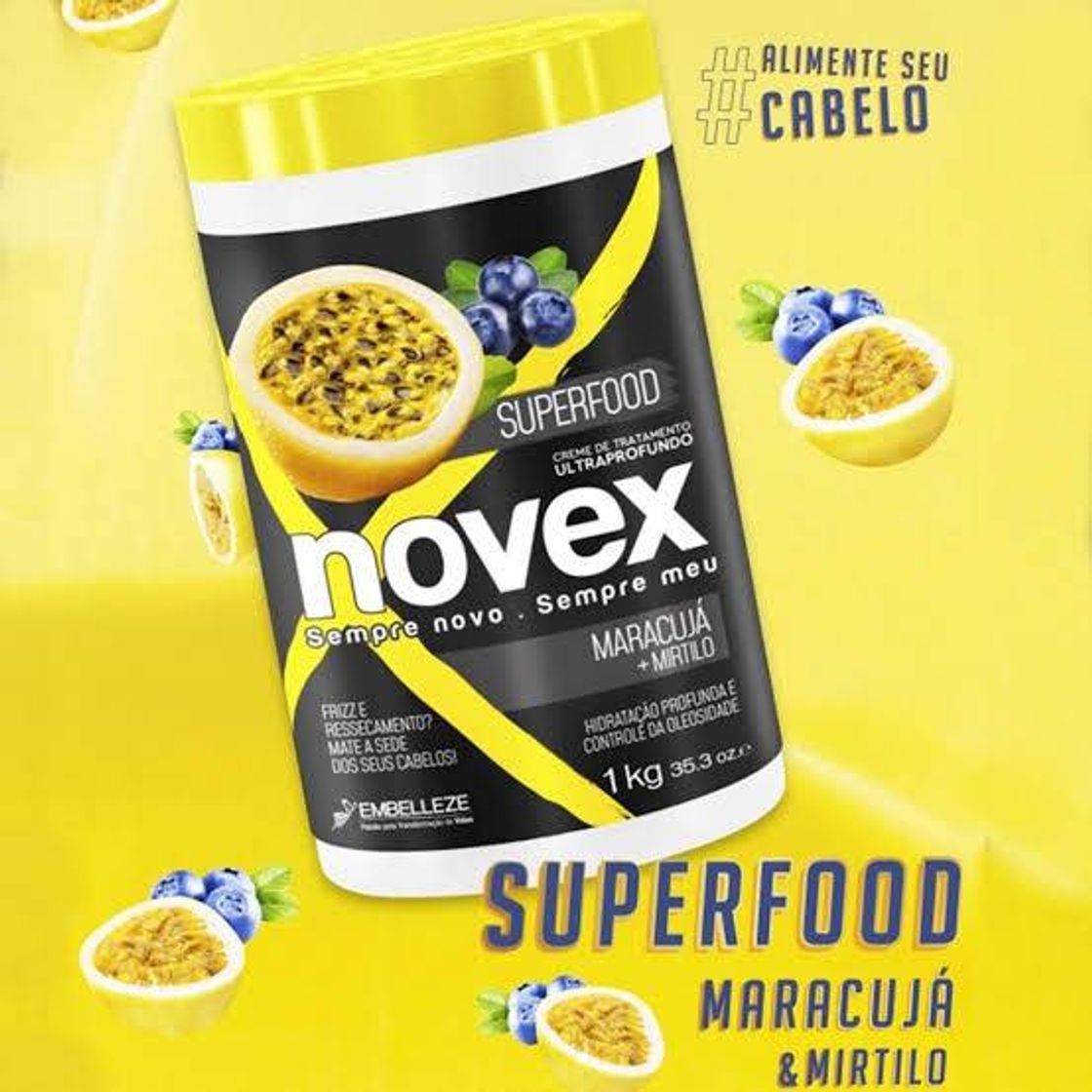 Fashion Novex maracujá 💛