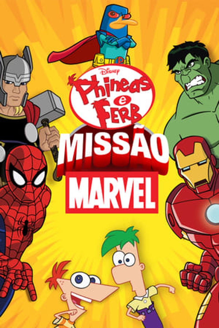 Película Phineas y Ferb: Misión Marvel